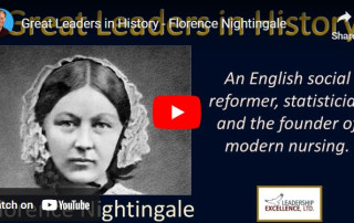 great leaders in history - Florence Nightingale - Leadership Excellence