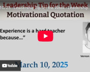 leadership quote by Vernon Sanders Law
