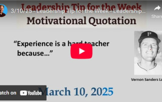 leadership quote by Vernon Sanders Law