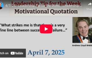 leadership quote by Andrew Lloyd Webber