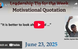 Leadership quote by Jackie Joyner-Kersee for June 23, 2025